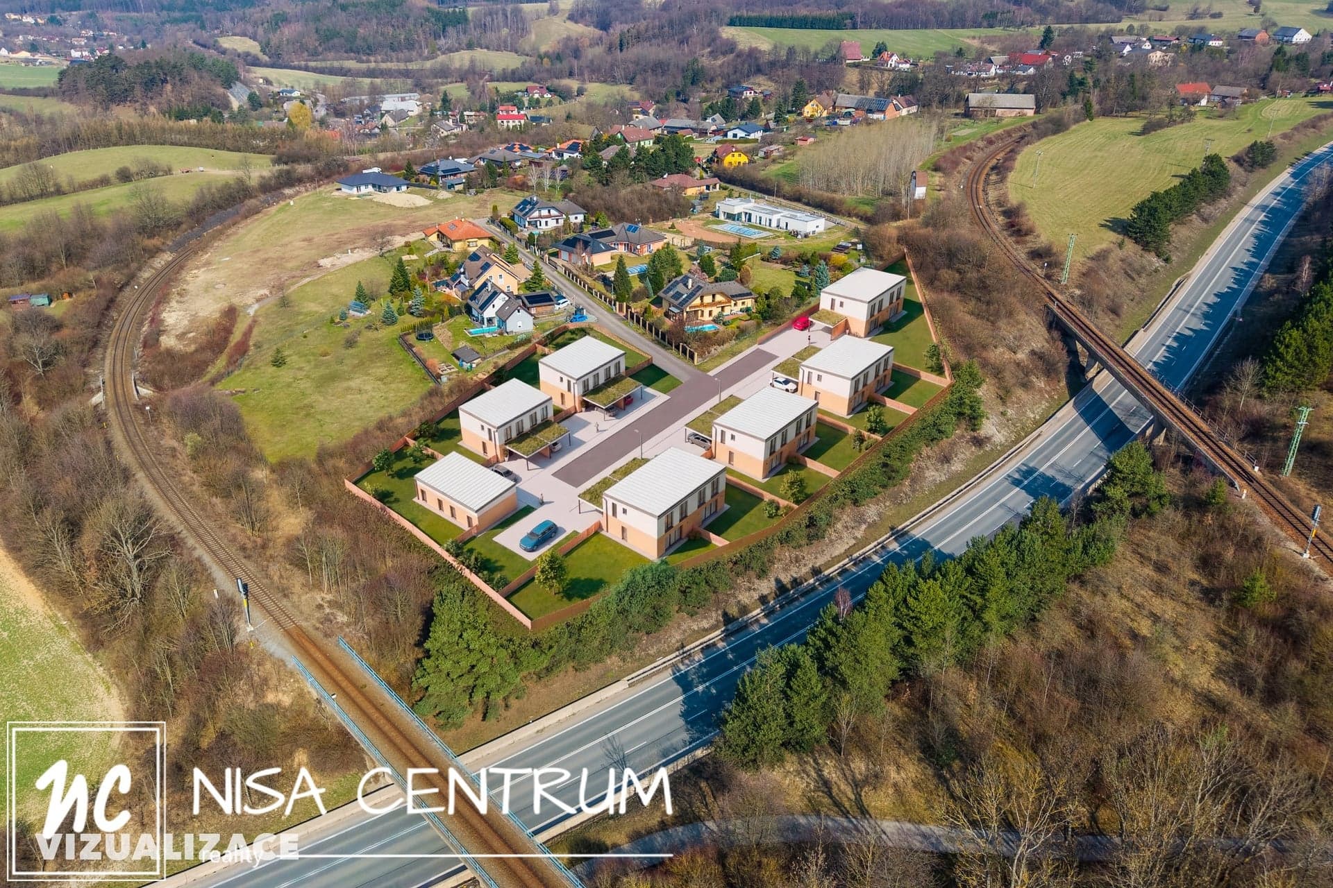 Prodej stavebního pozemku 8 065 m² v obci Vysokov
