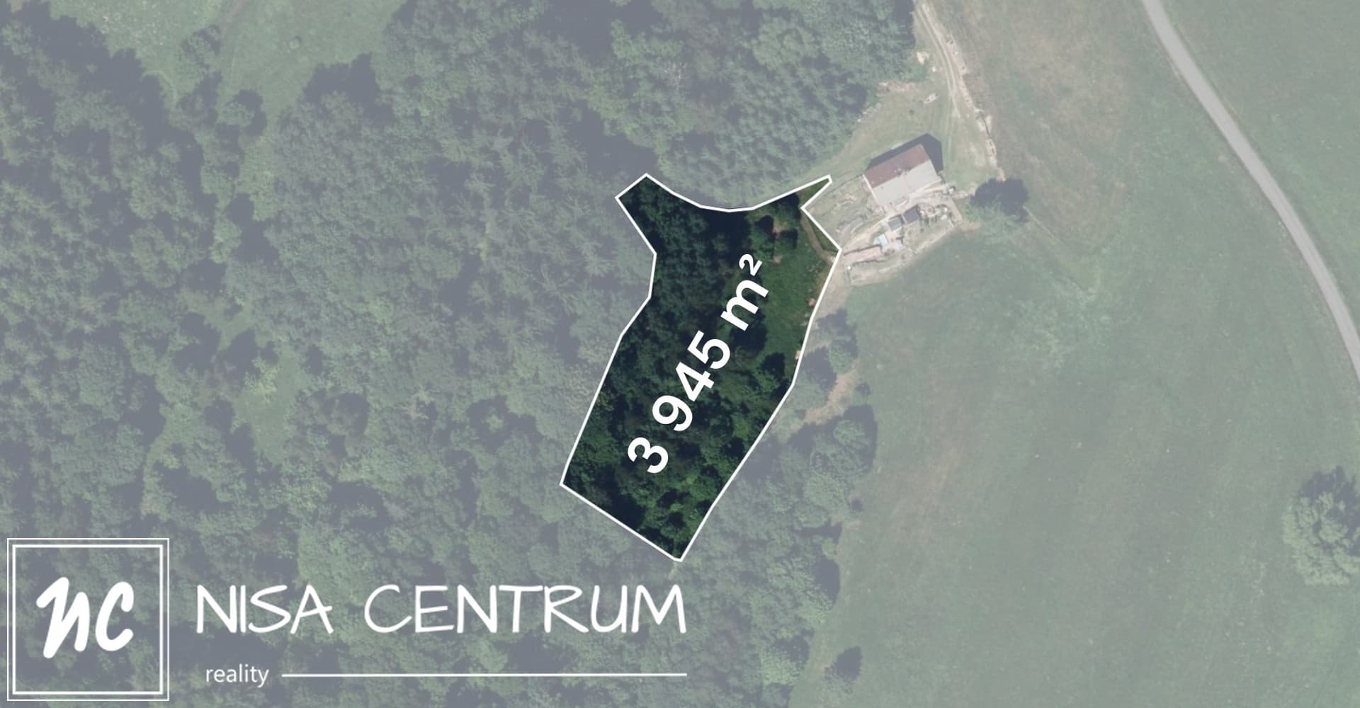 Prodej louky 3 945 m² v Liberci - Vratislavicích nad Nisou