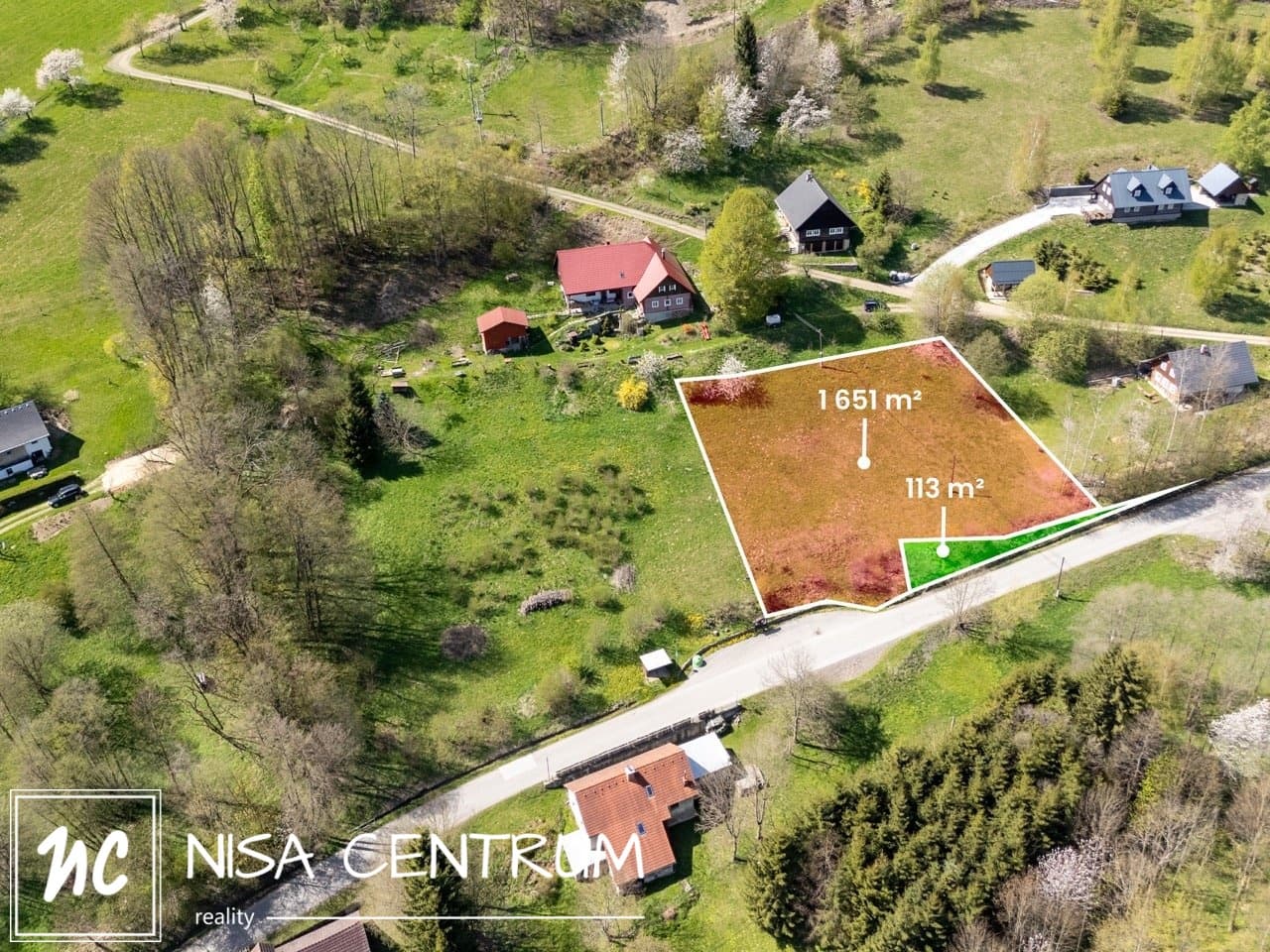 Prodej stavebního pozemku 1 764 m², Víchová nad Jizerou - Víchovská Lhota