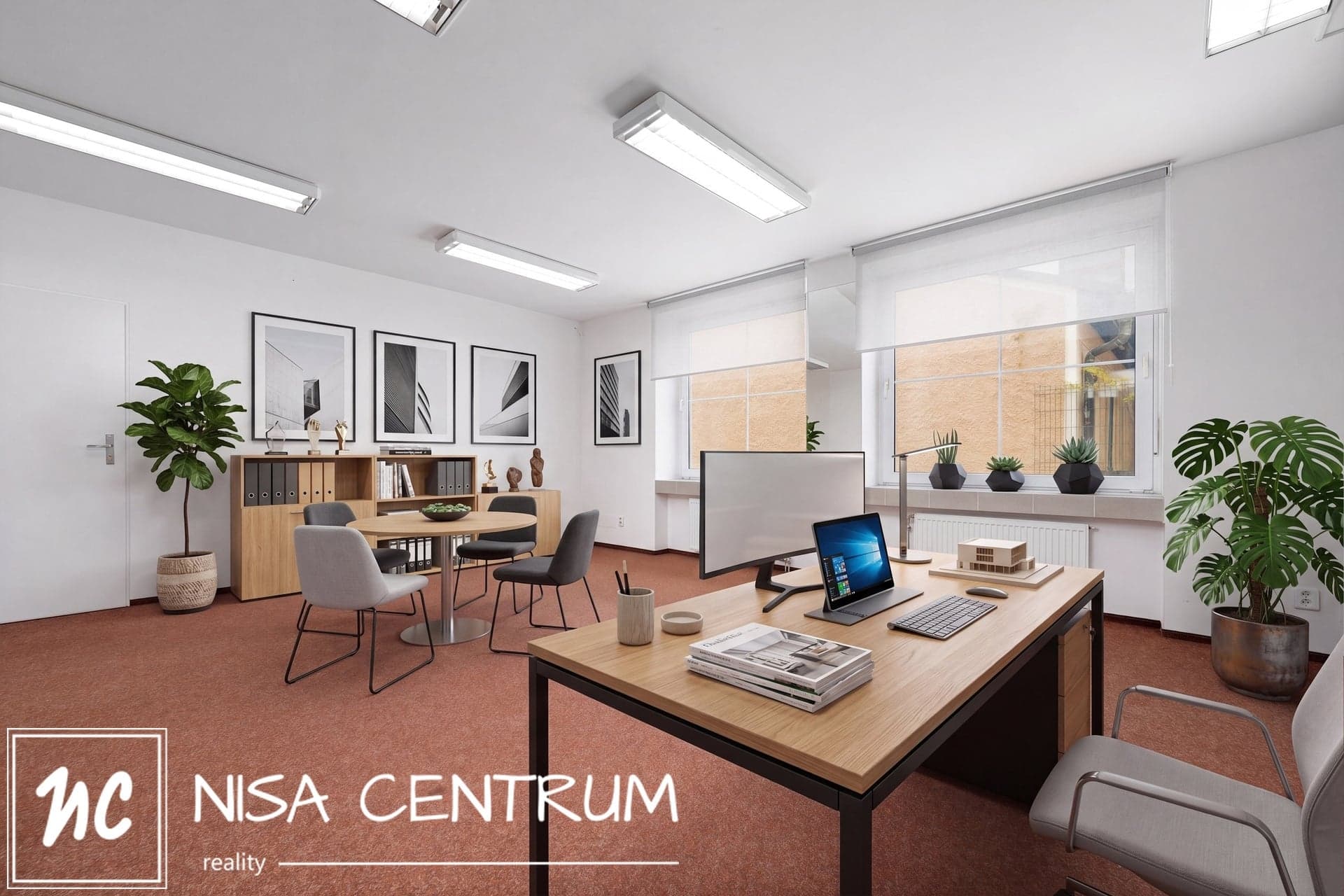 Pronájem lukrativní kanceláře 41 m² v centru Liberce s parkovacím místem
