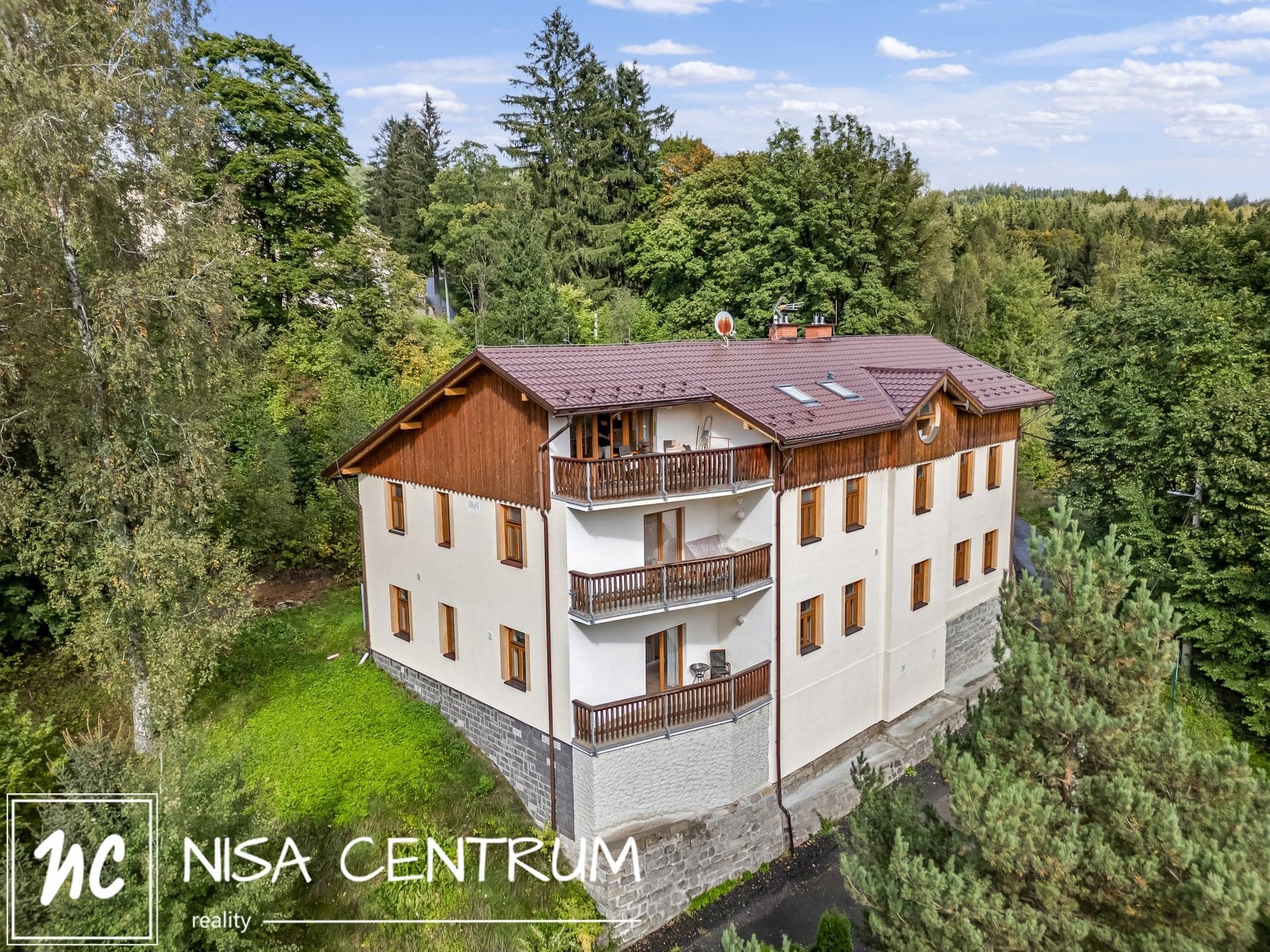 Prodej bytu 2+kk 52 m² s nádherným výhledem v Tanvaldě
